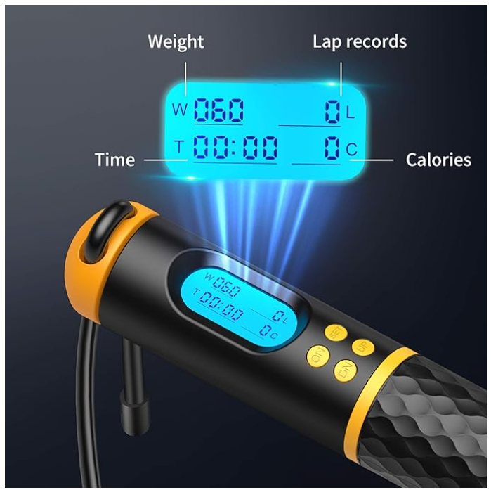 JumpMaster™ - The 2-In-1 Smart Cordless Jumping Rope